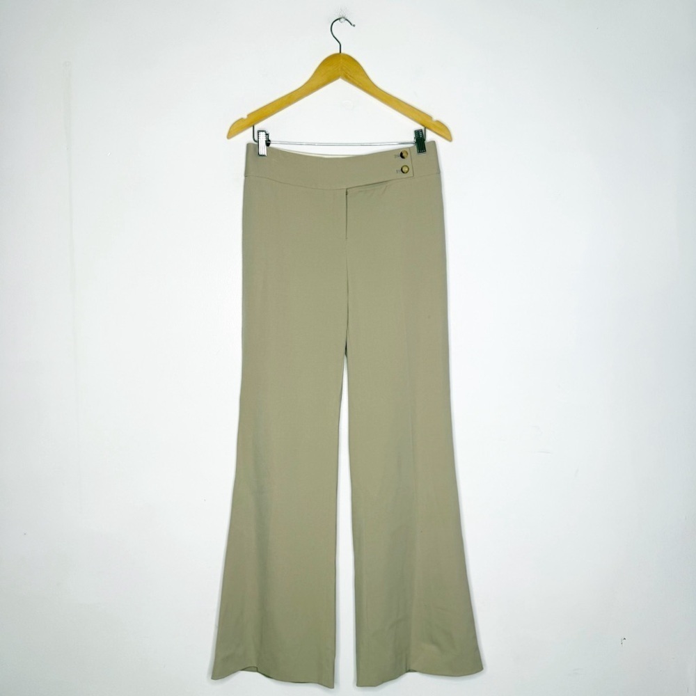 Michael Kors Collection Beige Wool Trouser Women’s Pants Size 4